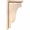 Ekena Millwork Newport Smooth Corbel w/Backplate, Douglas Fir, 5 1/2"W x 10"D x 18"H COR06X10X18NEW01SDF - alternate 2